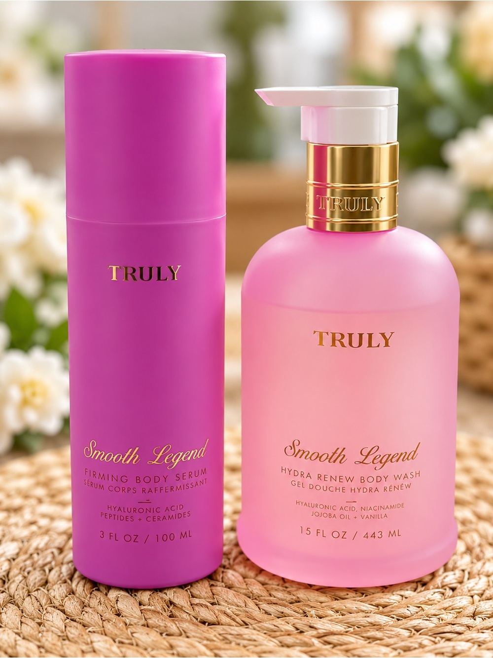 TRULY Smooth Legend Pink Body Set